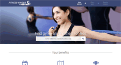 Desktop Screenshot of fitness-finder.com